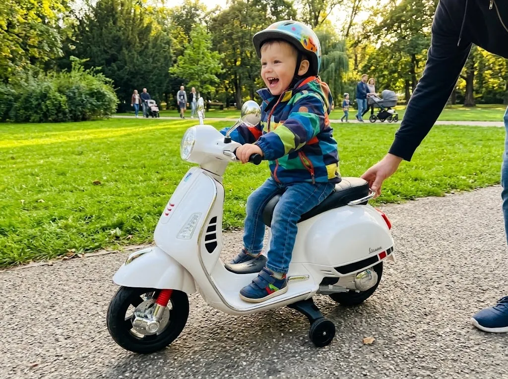 Mūsų vaikiška „Vespa“